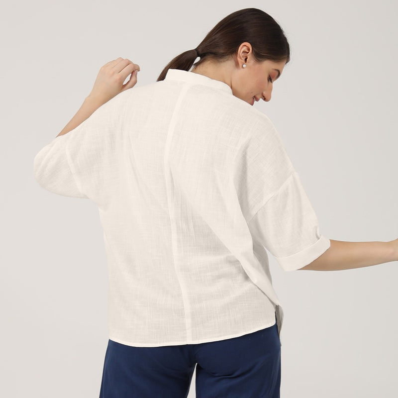 Kimono Top - Ecru