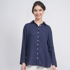 Jessica Shirt - Navy Blue