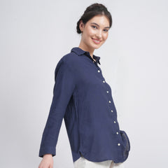 Jessica Shirt - Navy Blue