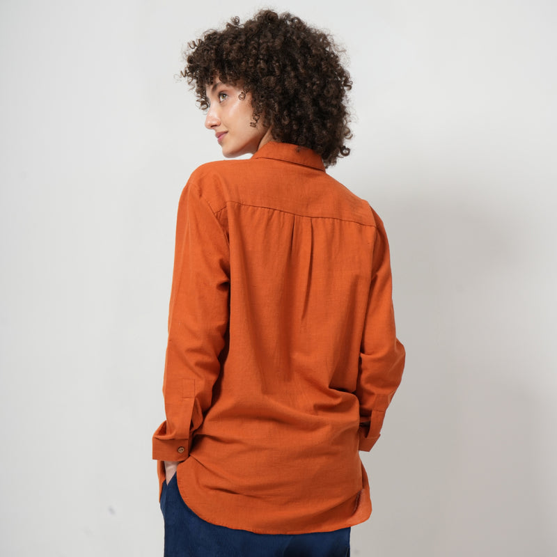 Jessica Shirt - Autumn Rust