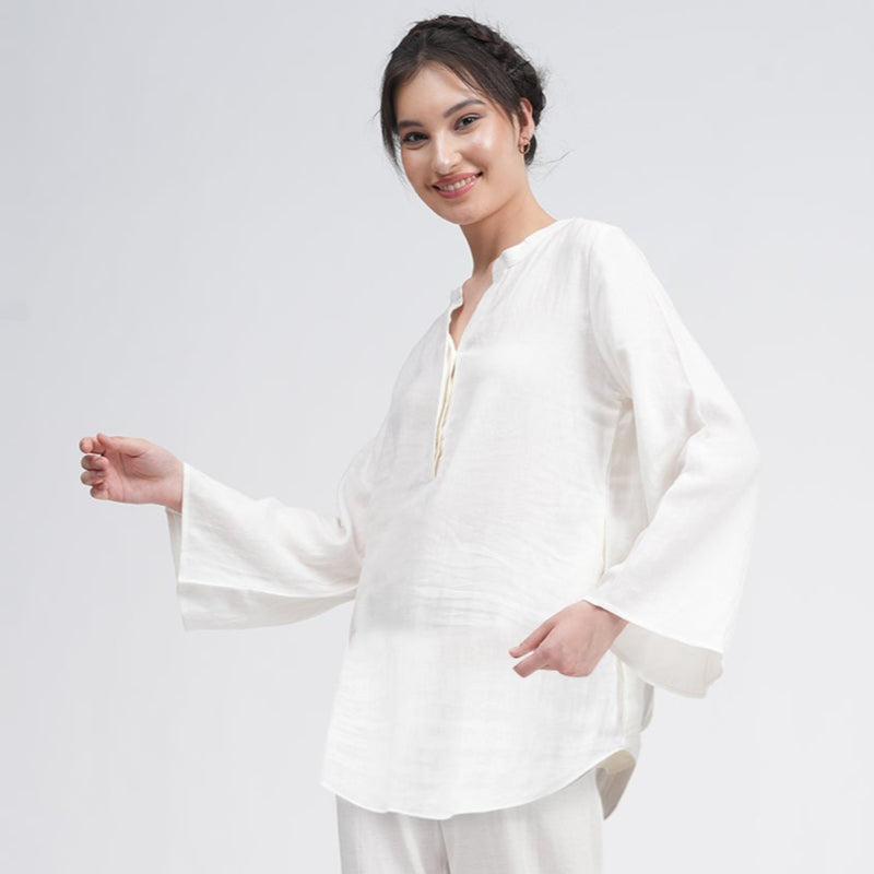 Sylvia Tunic - Ecru