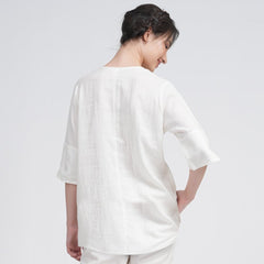 Rowena Tunic - Ecru