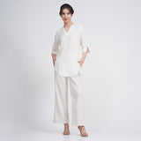 Rowena Set Of 2 - Top & Pants - Ecru