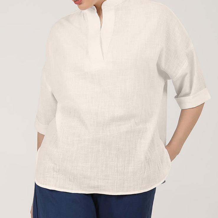 Cliff & Coast Set Of 2 - Ecru & Navy