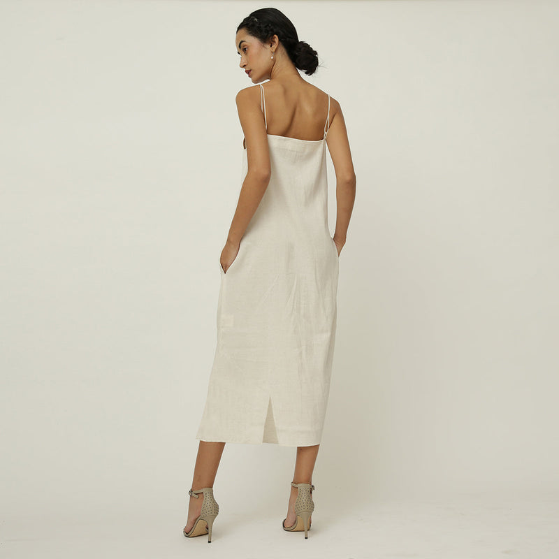 Slip Dress - White