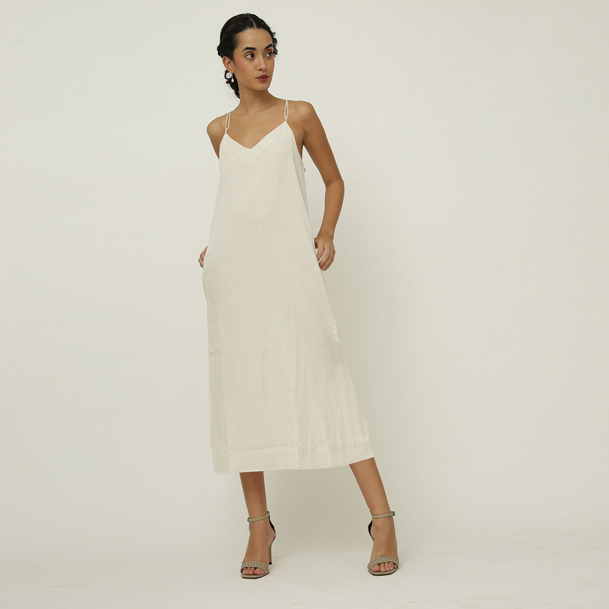 Slip Dress > White
