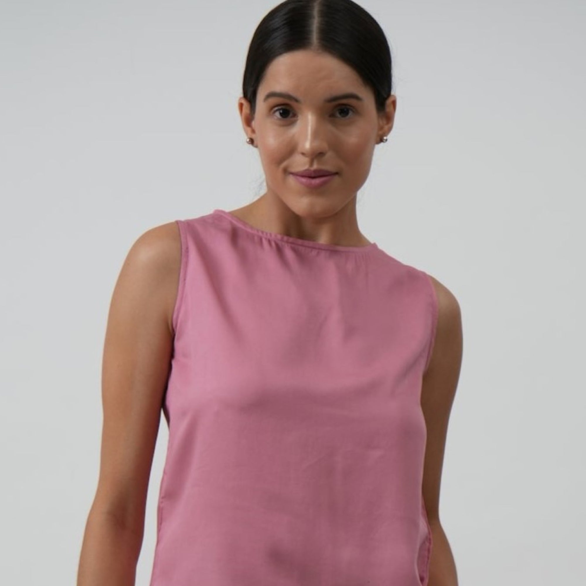 Shell Top - Dusty Pink