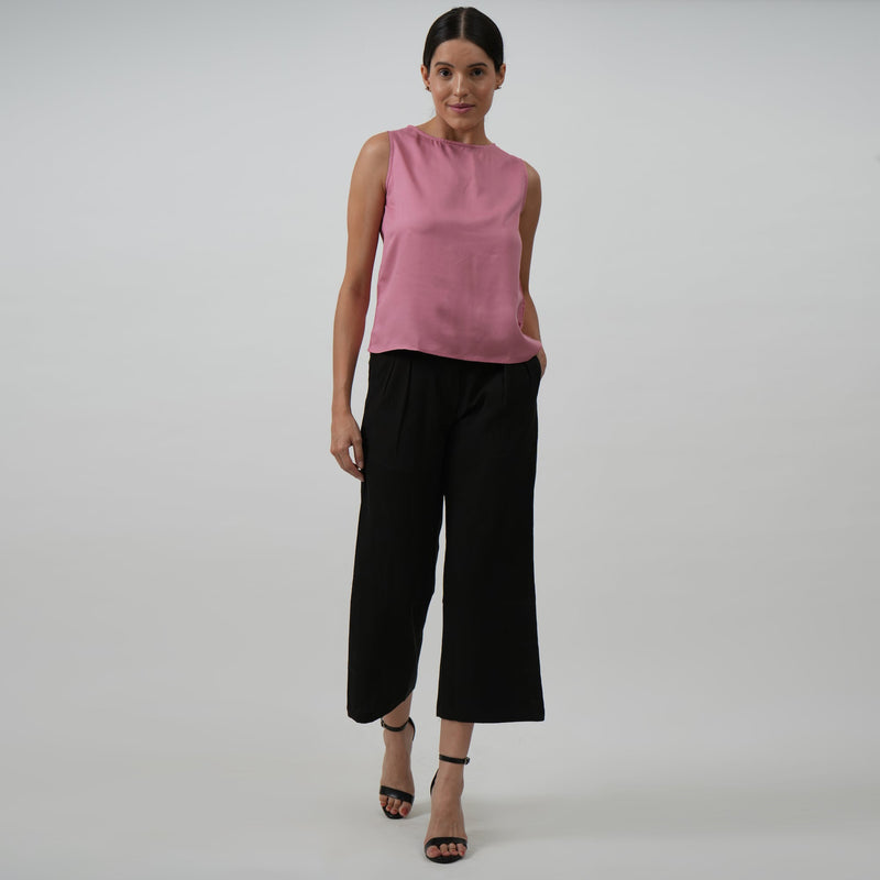 Shell Top - Dusty Pink