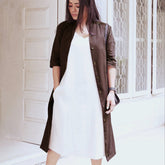 Dakota Set Of 2 - Long Shirt Jacket & Dress - Choconila