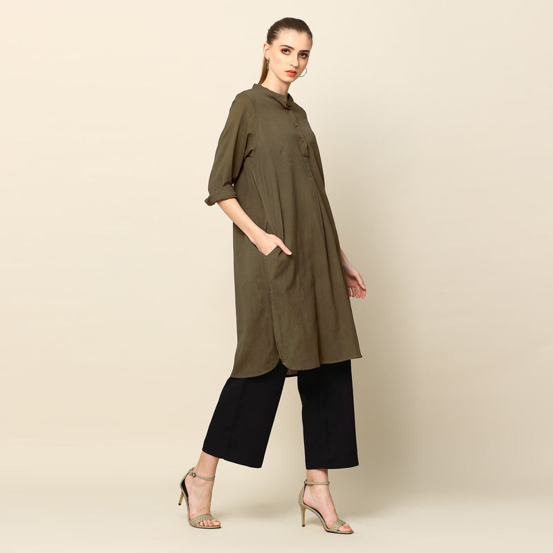 Sofia Set Of 2 - Moss Green And Black