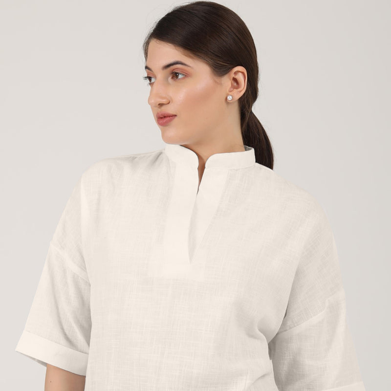 Kimono Top - Ecru