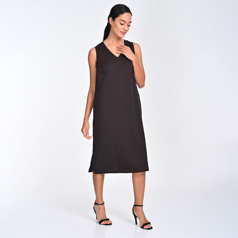 Jackie Dress - Coffee