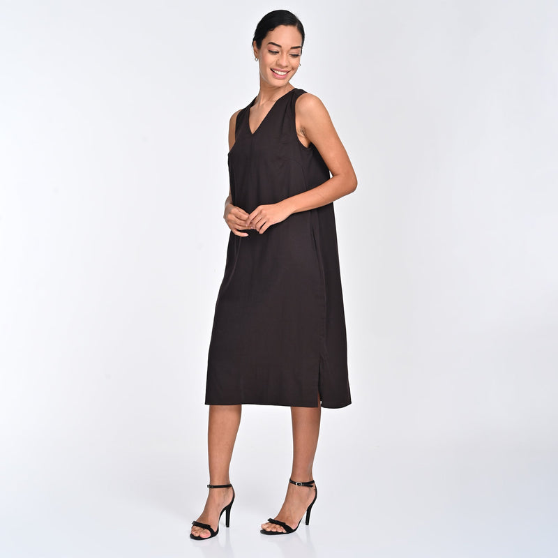 Jackie Dress - Coffee
