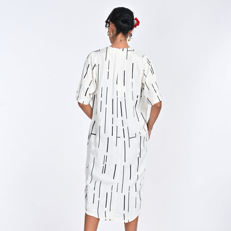 Long Overlay - Ecru Cedar Print - Limited Edition
