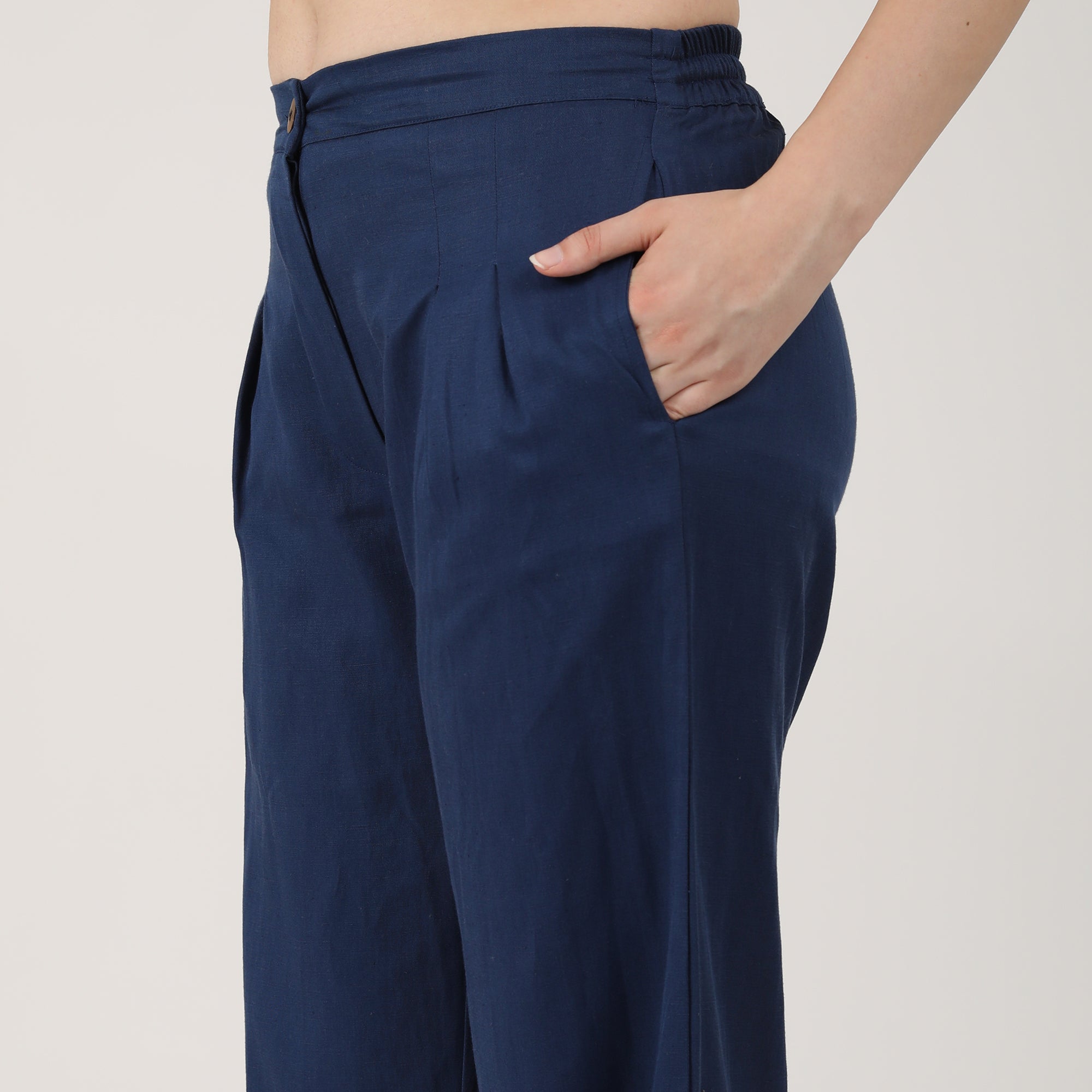 Long Leg Pants - Navy