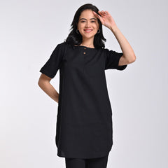 Poised Tunic - Black