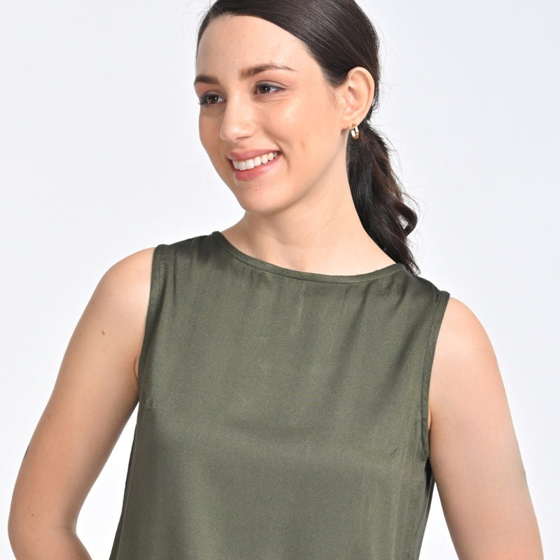 Shell Top - Olive