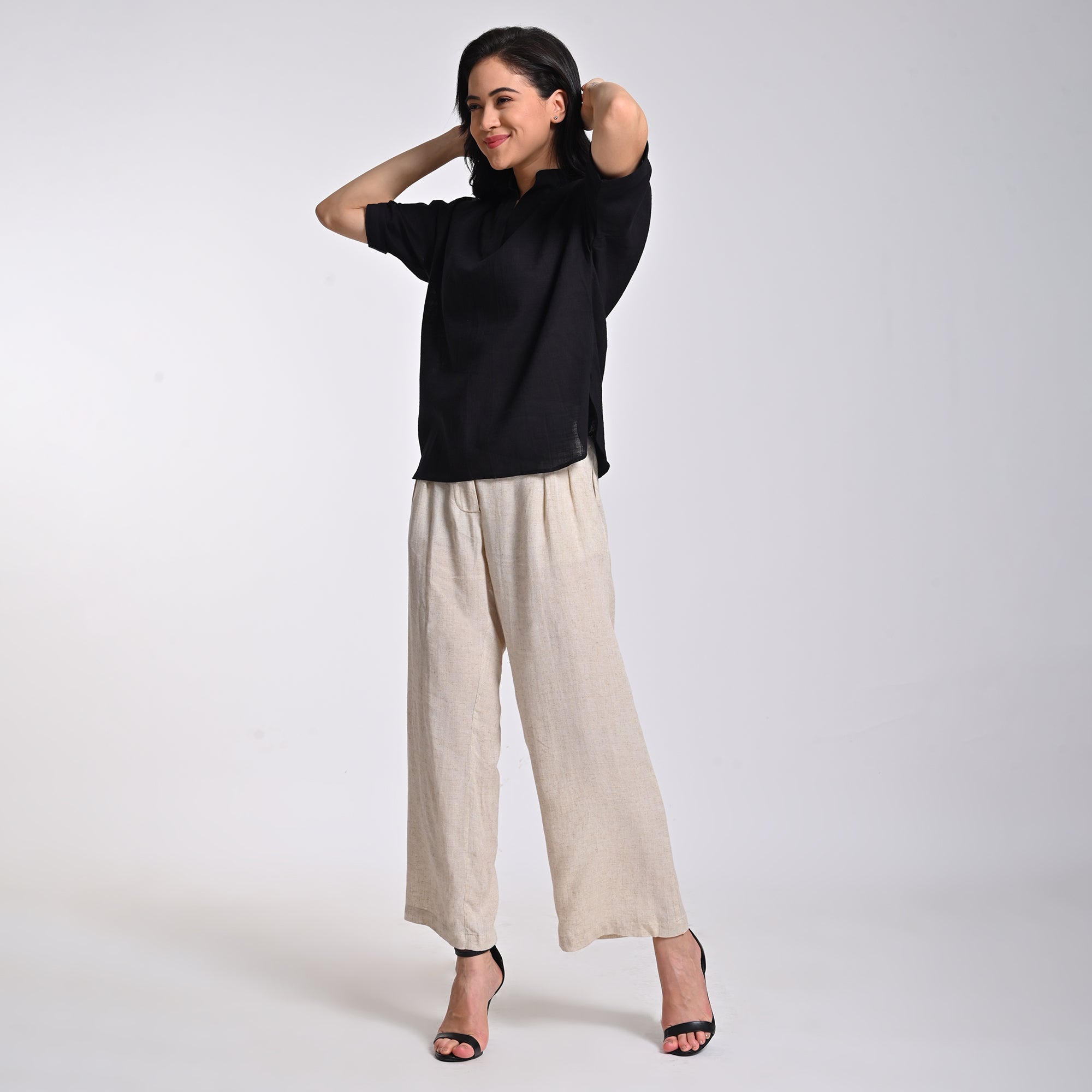 Cliff & Coast Set Of 2 - Black & Beige