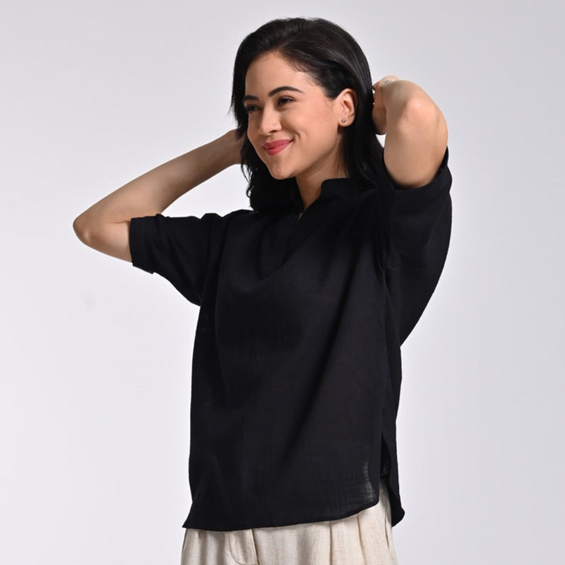 Kimono Top - Black