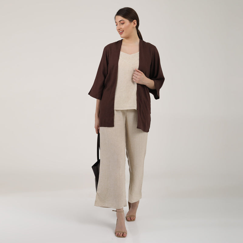 Juniper Set Of 3 - Coffee & Beige