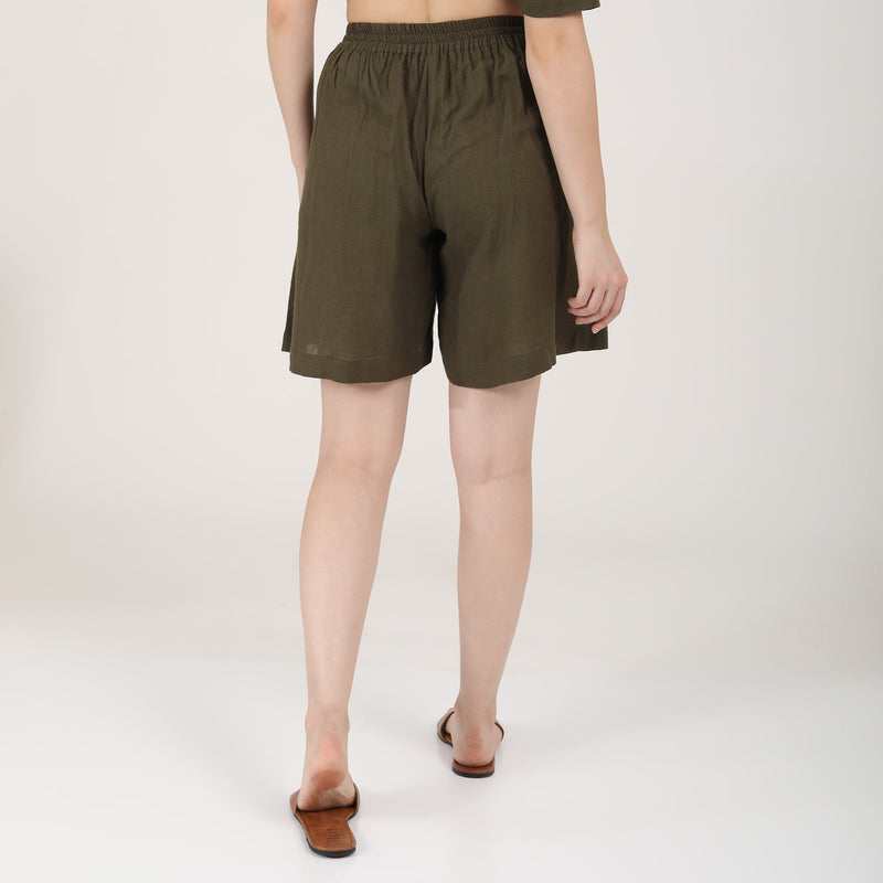 Gurkha Shorts - Olive Green