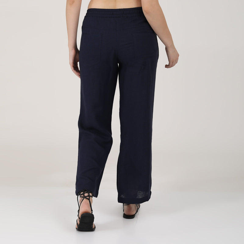 Noir Pants - Navy Blue