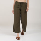 Heidi Set Of 2 - Top & Pants - Beige & Olive