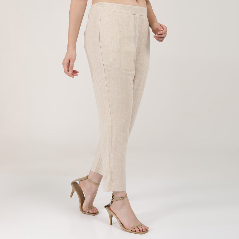 Poised Pants - Beige