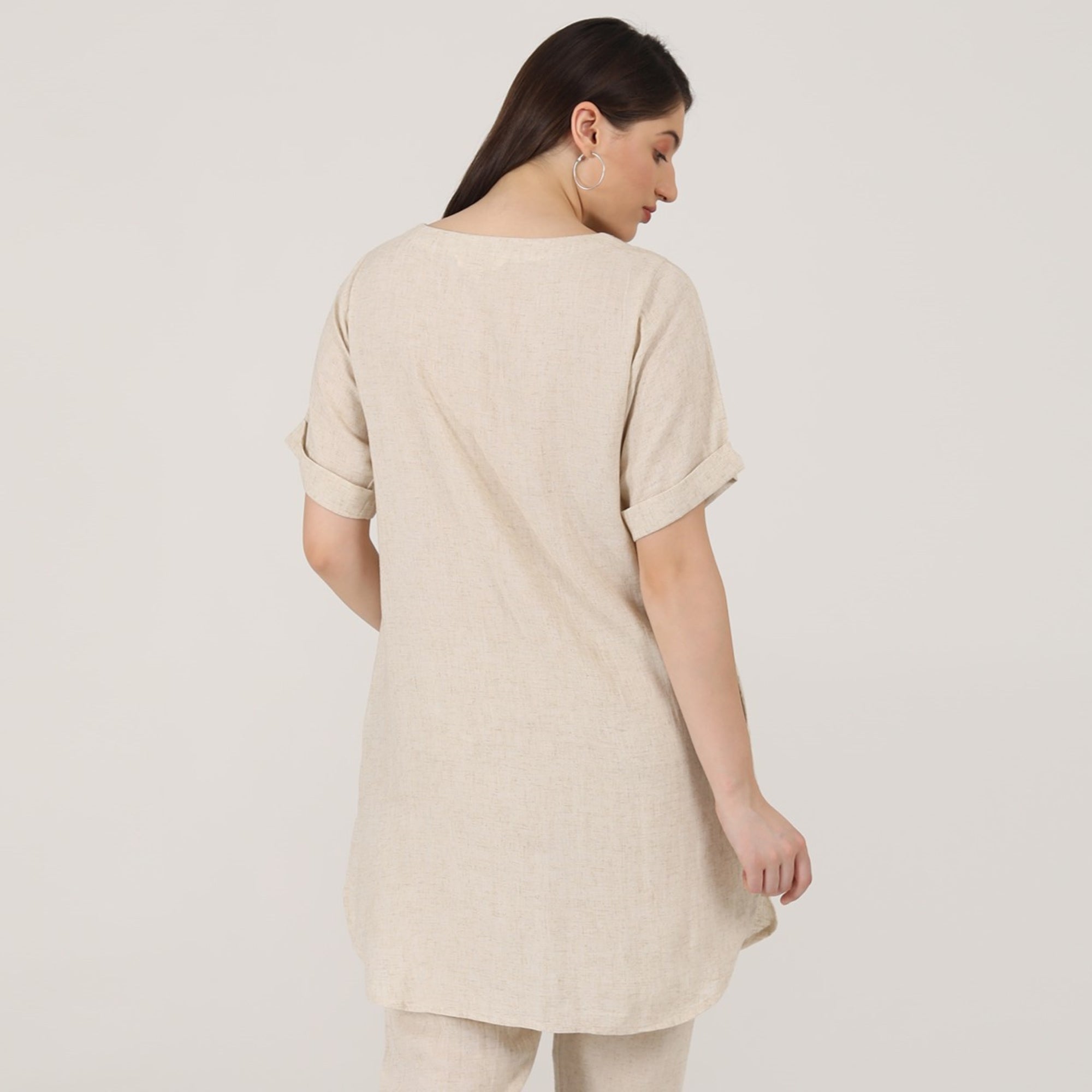 Poised Tunic - Beige