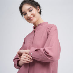 Long Shirt - Dusty Pink