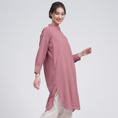 Long Shirt - Dusty Pink