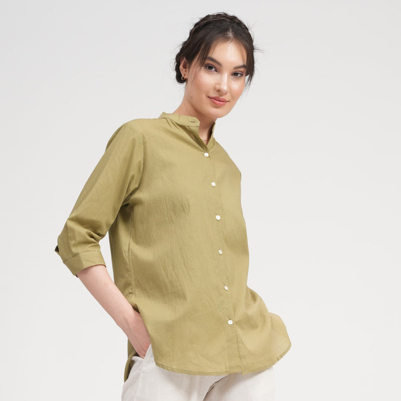 Dianne Shirt - Sage Green