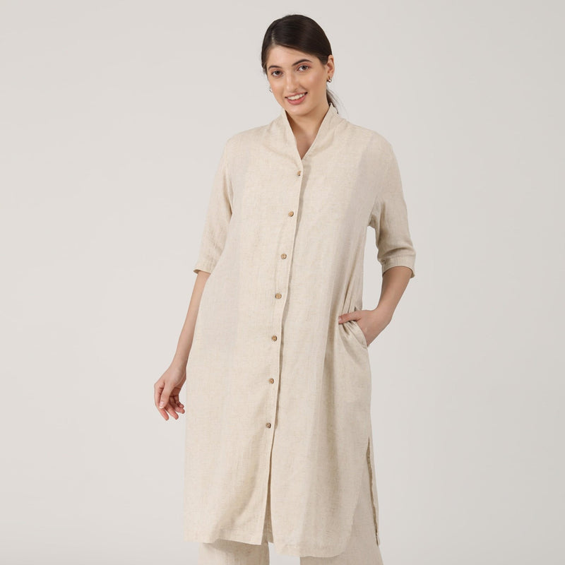 Dakota Set Of 3 - Beige & Autumn Rust