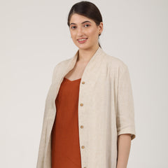 Dakota Set Of 3 - Beige & Autumn Rust