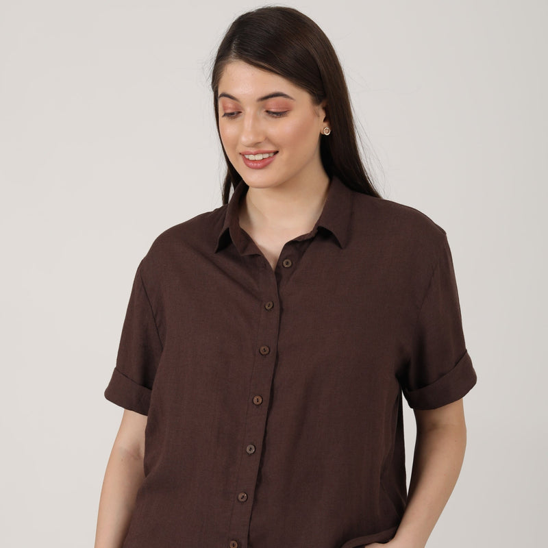 Frais shirt - Coffee