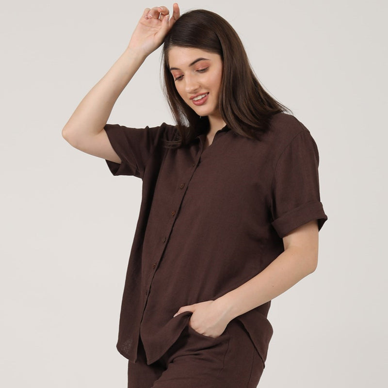 Frais shirt - Coffee