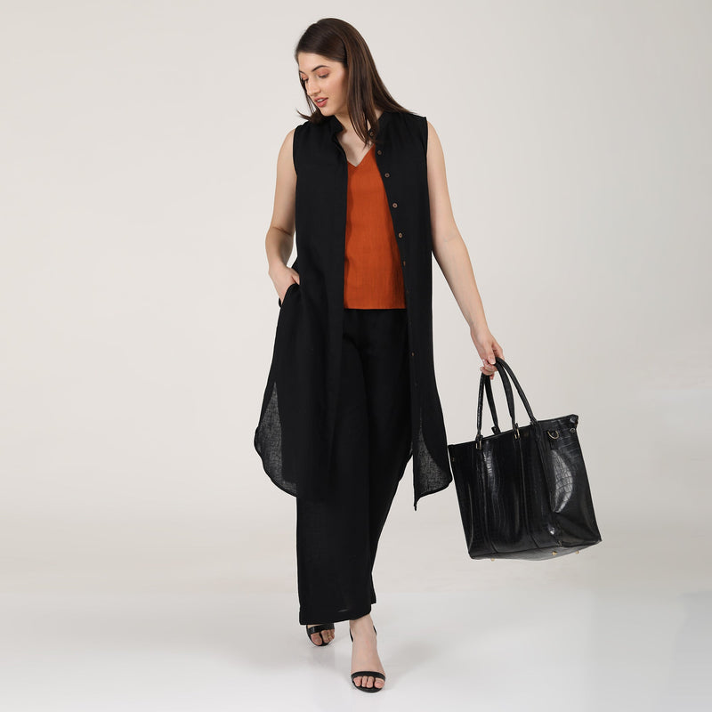 Wendy Set Of 3 - Black & Autumn Rust