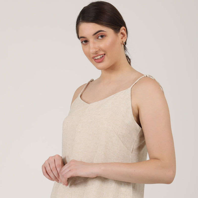 Oh Slip Top - Beige