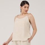 Oh Slip Top - Beige