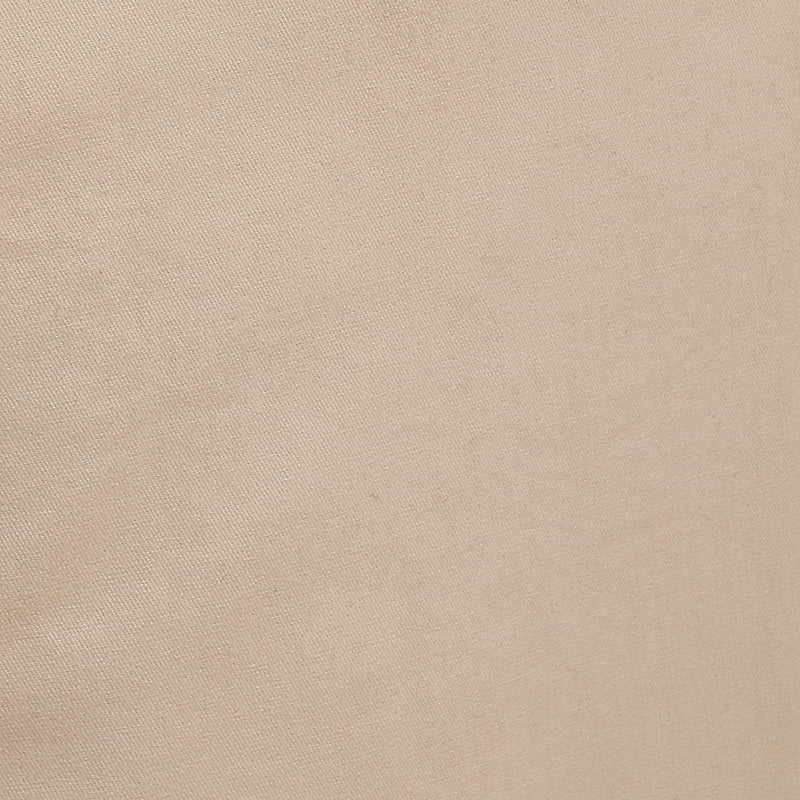 Aruku Pleated Chino Pants - Relaxed Fit - Cotton - Beige