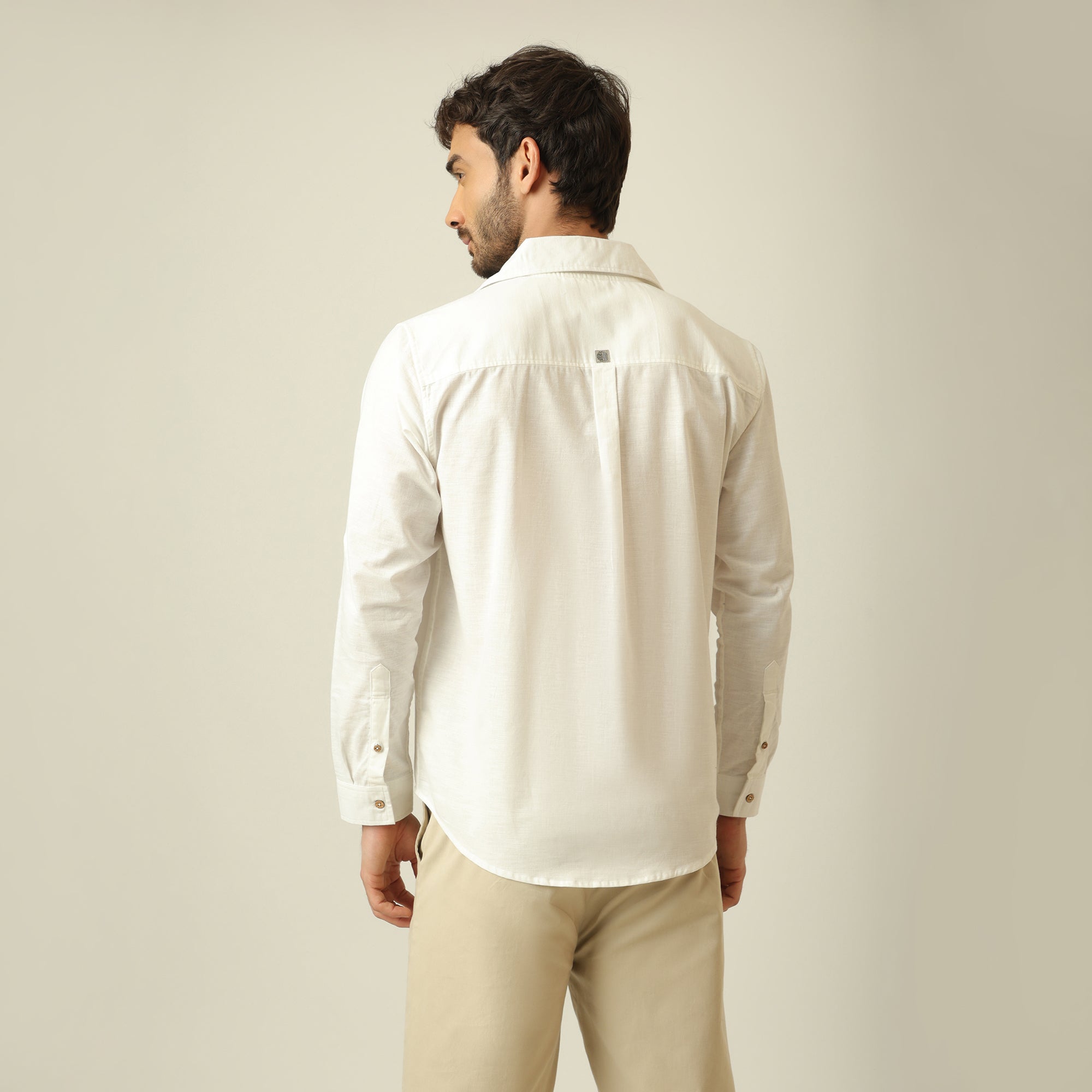 Safari Shirt - Linen Cotton - Ecru