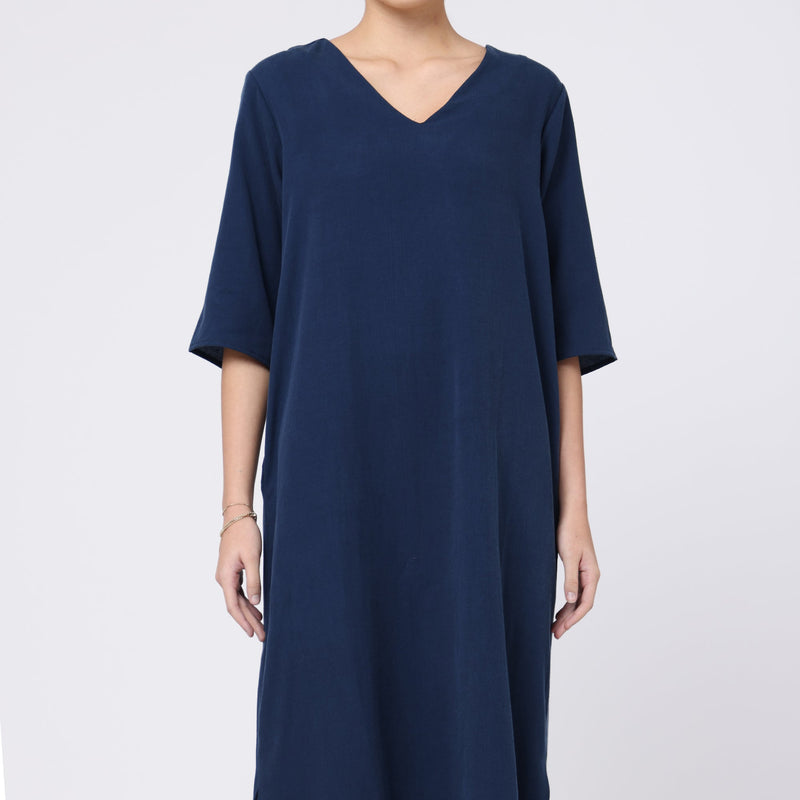 Marimoko Dress - Indigo