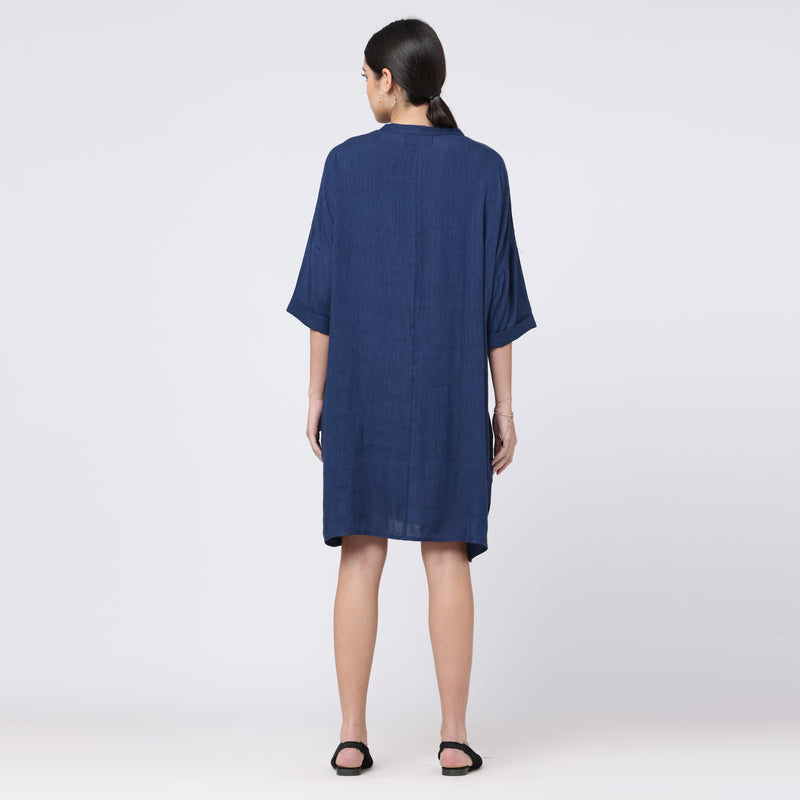 Kimono Tunic - Indigo