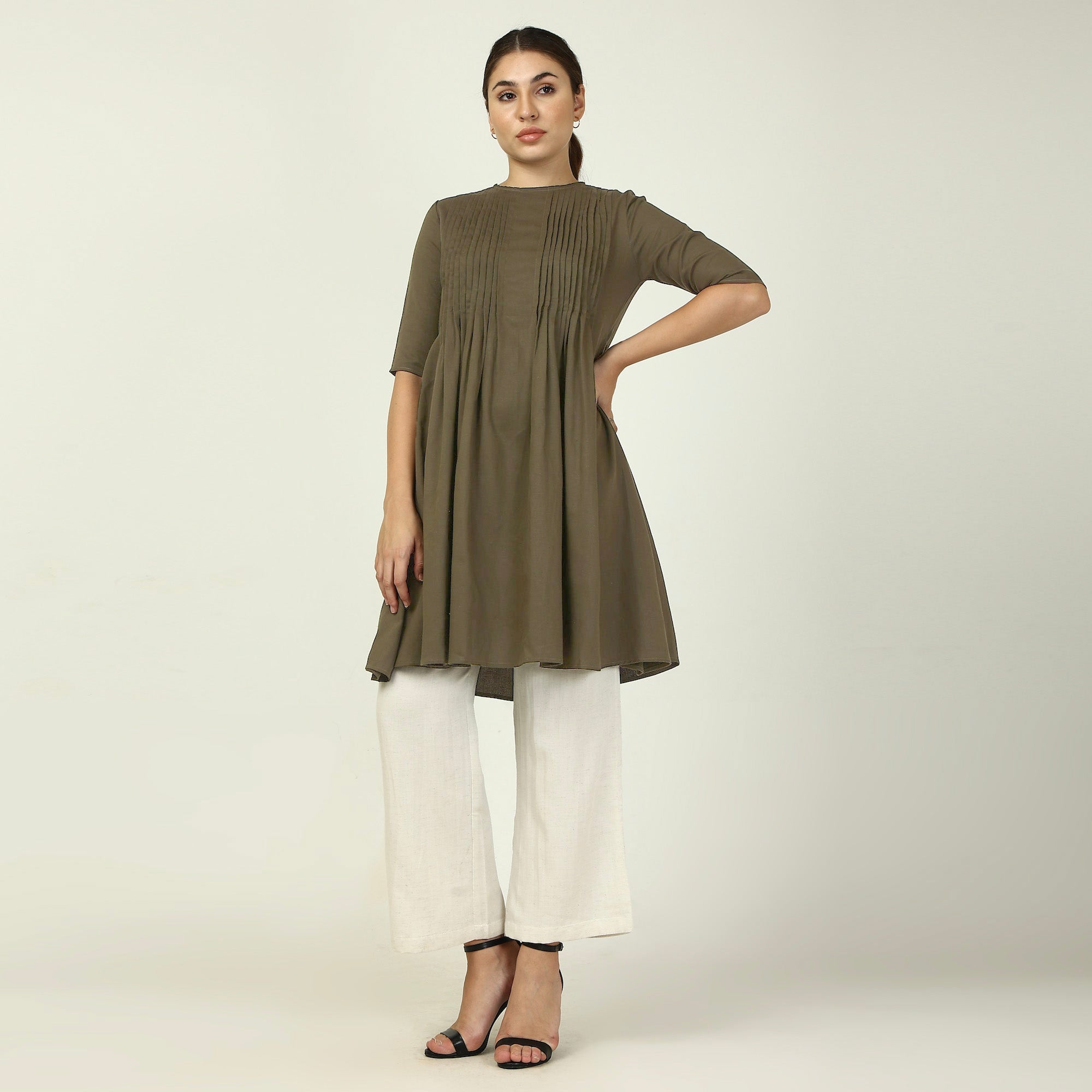 Notting Hill Dress - Olive