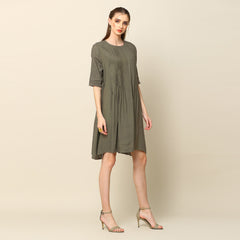 Notting Hill Dress - Olive