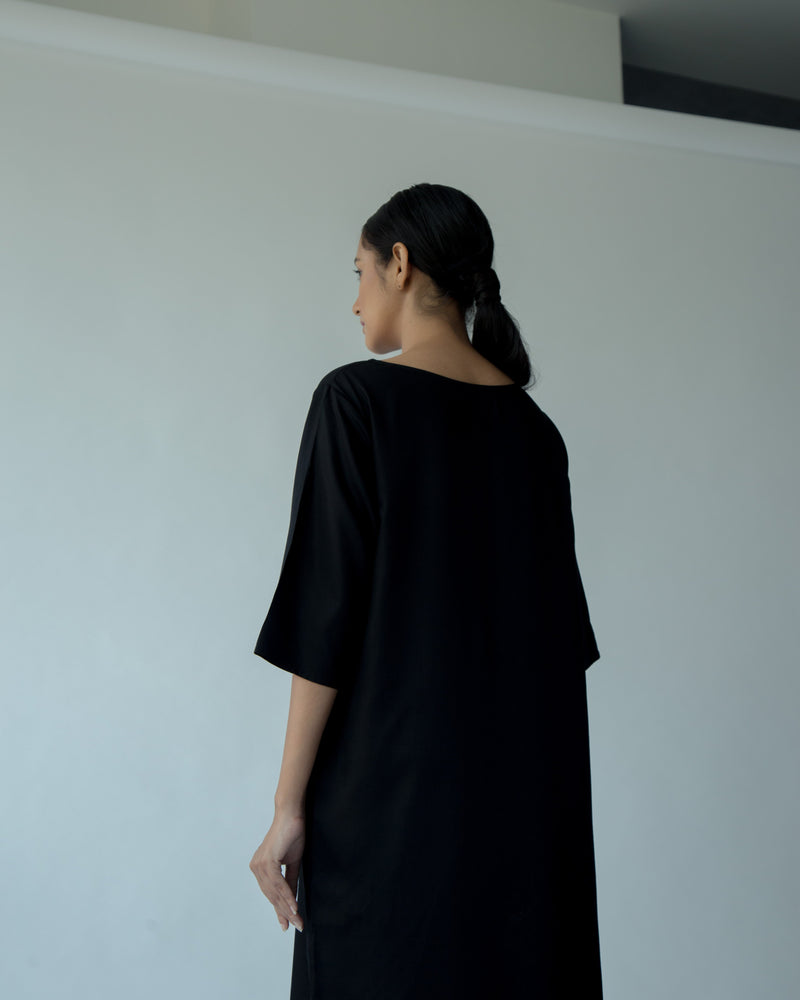 Sack Dress - Black