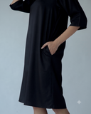 Sack Dress - Black