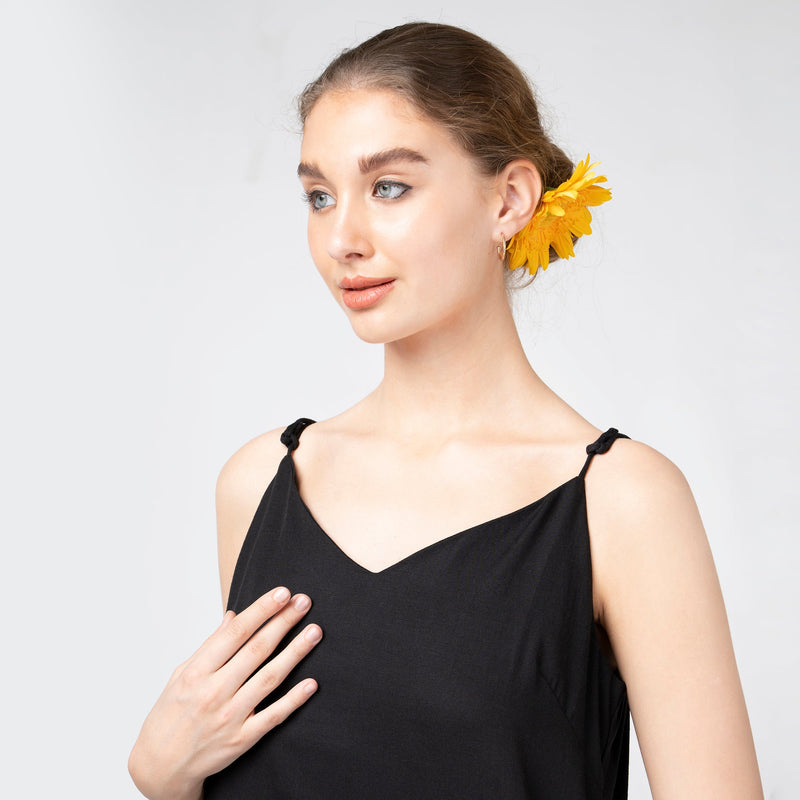Slip Dress - Black