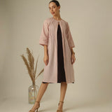 Willow Pintuck Overlay - Pink