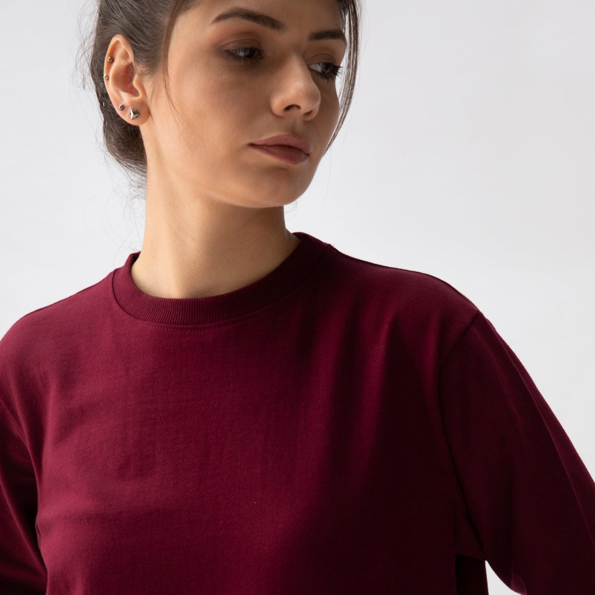 Transition Sweatshirt > Maroon